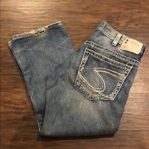 Men’s Silver Jeans
